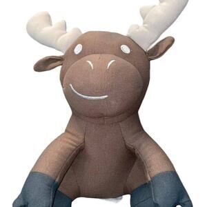 Yogibo Plush Moose Marvin Stuffed Animal Mate Sensory Shower Nursery 15”